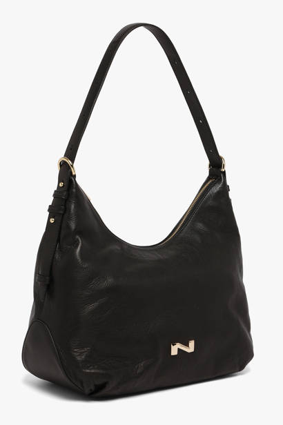 Leather Carrie Shoulder Bag Nathan baume Black vogue 1 other view 1