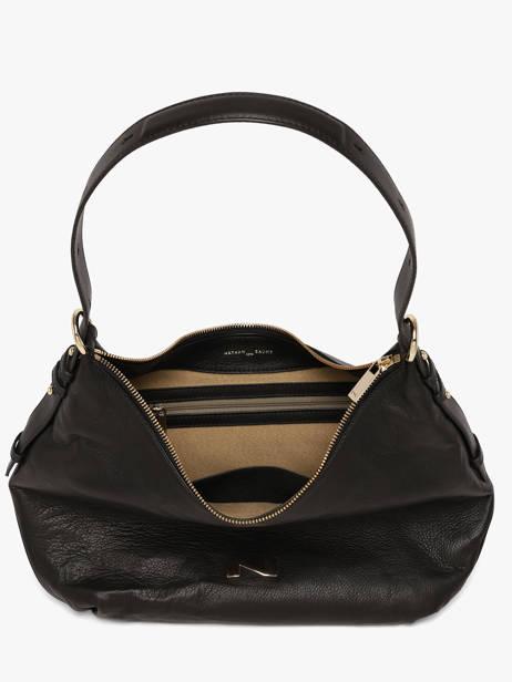 Leather Carrie Shoulder Bag Nathan baume Black vogue 1 other view 3