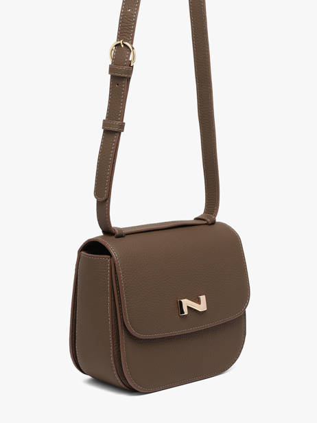 Leather Penelope Crossbody Bag Nathan baume Brown odyssey 1 other view 2