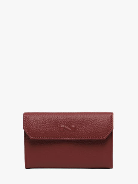 Leather Original N Trifold Wallet Nathan baume Red original n 410N