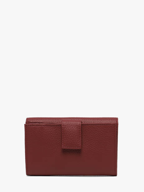 Leather Original N Trifold Wallet Nathan baume Red original n 410N other view 4