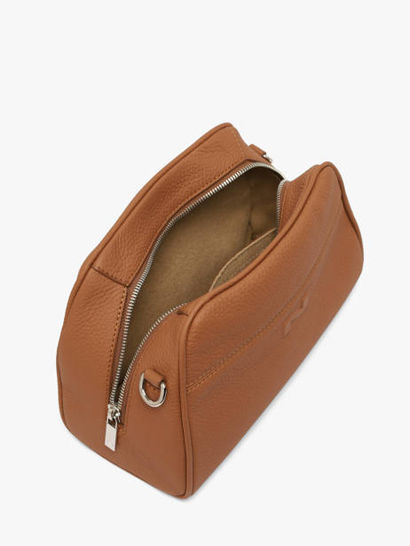 Sac Bandoulière Brenda Cuir Nathan baume Marron state 2 vue secondaire 4