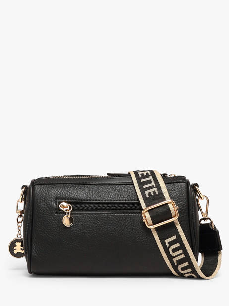 Shoulder Bag Zip Lulu castagnette Black zip BARNABE other view 3