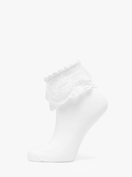 Socks Pieces White socks women 17140916