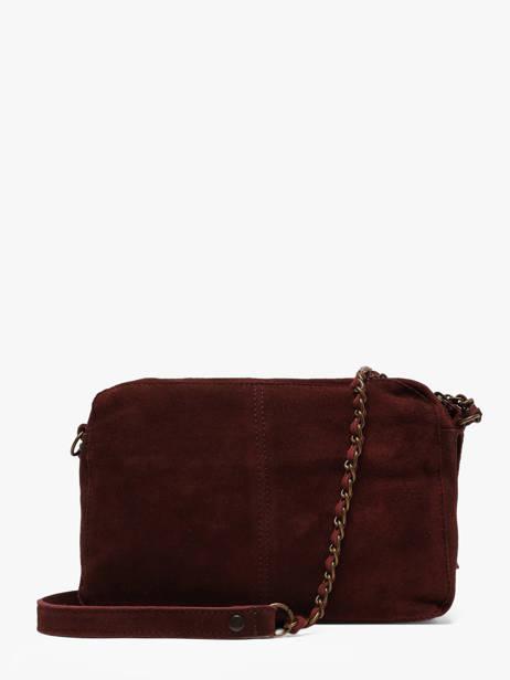 Sac Bandoulière Naina Cuir Pieces Rouge naina 17100639 vue secondaire 3