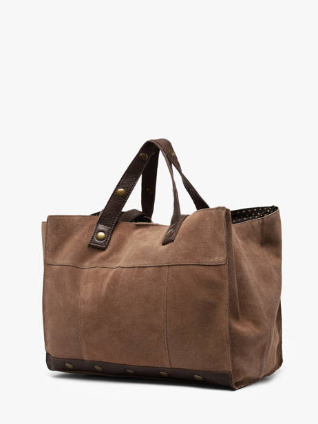 Sac Porté épaule Ava Cuir Pieces Beige ava 17166656 vue secondaire 1