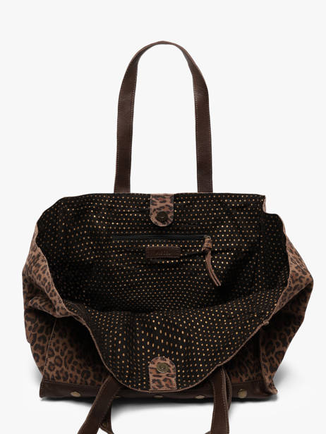 Sac Porté épaule Ava Cuir Pieces Marron ava 17166947 vue secondaire 2