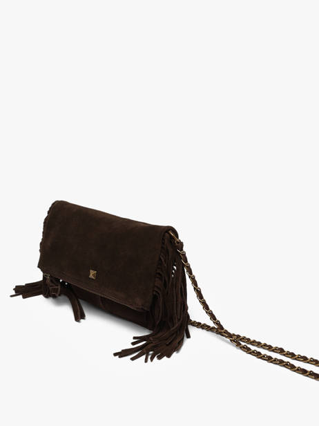 Sac Bandoulière Aurora Cuir Pieces Marron aurora 17166670 vue secondaire 1