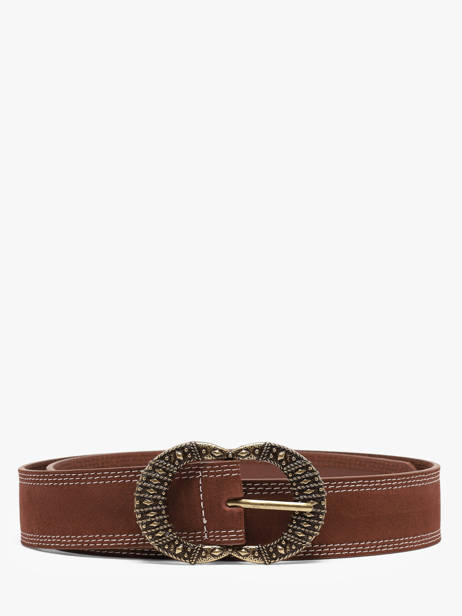 Ceinture Femme Simone Cuir Pieces Marron simone 17156741