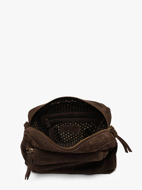 Leather Naina Crossbody Bag Pieces Brown naina 17111600 other view 2