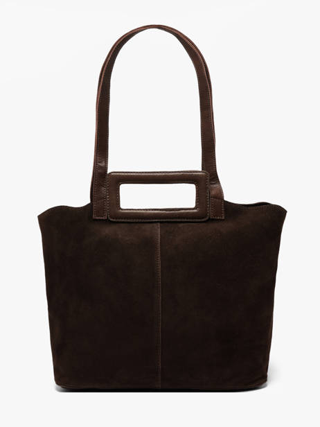 Shoulder Bag Adeline Leather Pieces Brown adeline 17166660