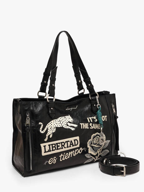 Satchel Libertas Desigual Black libertas 26WAXPA7 other view 1