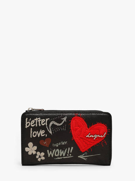 Wallet Desigual Black wow 26WAYP34