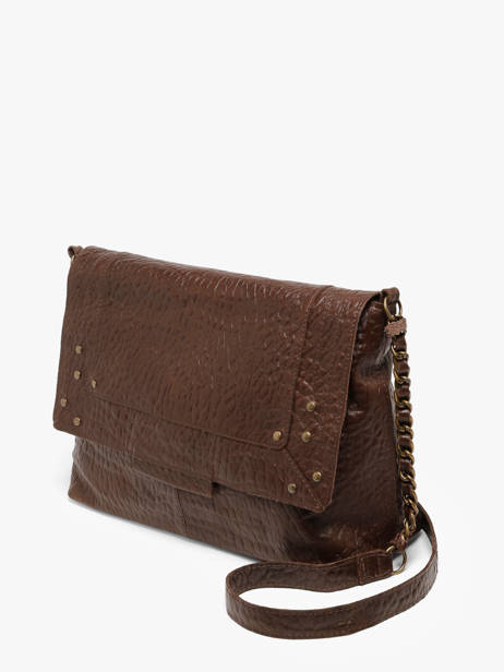 Sac Bandoulière Felizia Cuir Pieces Marron felizia 17116819 vue secondaire 1