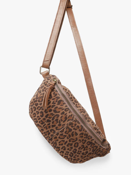 Belt Bag Leather Pieces Brown berta 17163618 other view 2