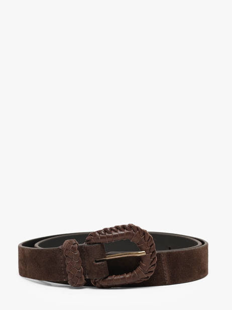 Suede Anema Belt Pieces Brown anema 17166649