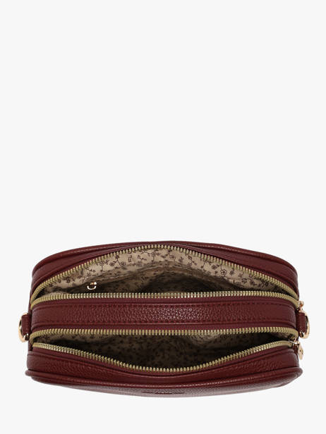 Shoulder Bag Grained Flora & co Red grained F6967OR other view 1