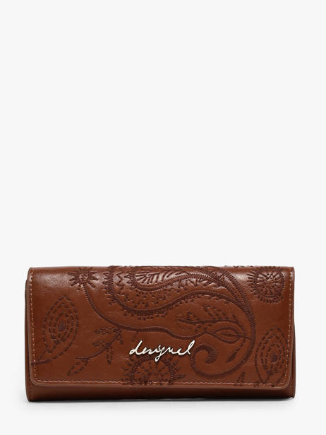 Wallet Desigual Brown sirocco 26WAYP27