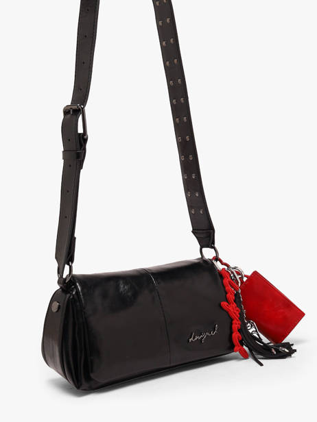 Sac Bandoulière Galaxy Desigual Noir galaxy 26WAXPB1 vue secondaire 1