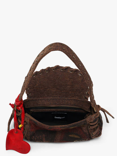 Sac Porté épaule Graffiatto Desigual Marron graffiatto 26WAXD14 vue secondaire 2