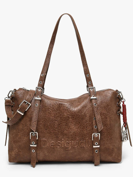 Shoulder Bag Half Logo Desigual Brown half logo 26WAXPAF