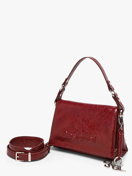 Crossbody Bag Half Logo Desigual Red half logo 26WAXP80 other view 1