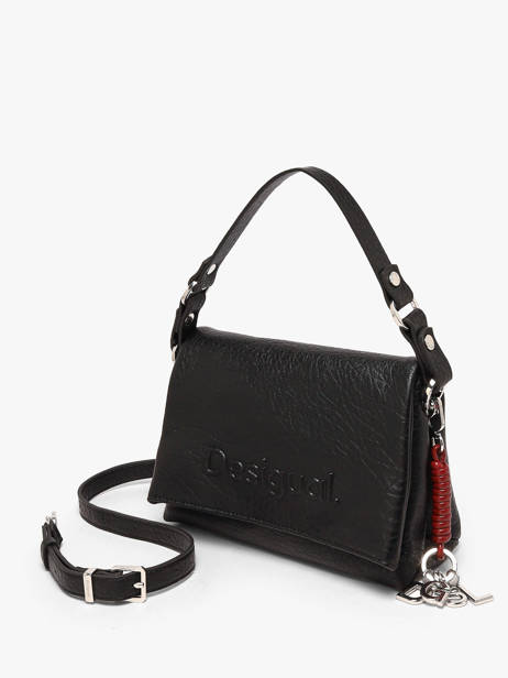 Crossbody Bag Half Logo Desigual Black half logo 26WAXP08 other view 1