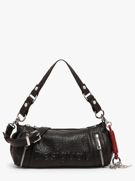 Shoulder Bag Half Logo Desigual Black half logo 26WAXP99