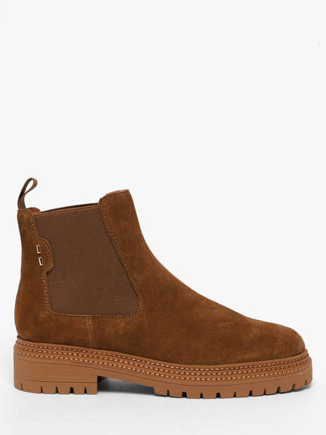 Chelsea Boots En Cuir Mam'zelle Marron women CSGOZ42