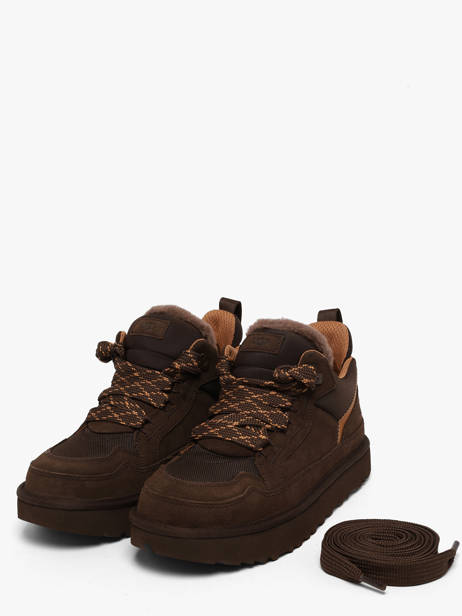 Leather Lowmel Sneakers Ugg Brown men 1170750 other view 1