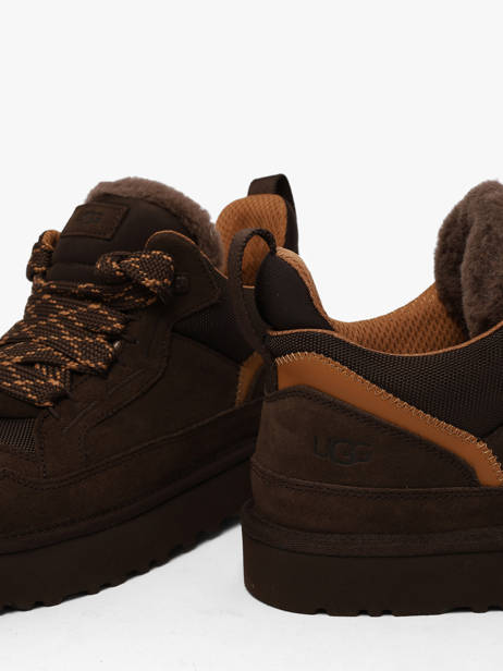 Leather Lowmel Sneakers Ugg Brown men 1170750 other view 2
