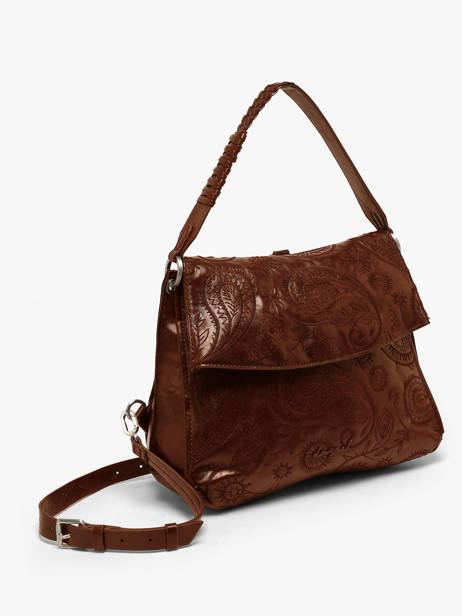 Sac Bandoulière Sirocco Desigual Marron sirocco 26WAKP29 vue secondaire 1