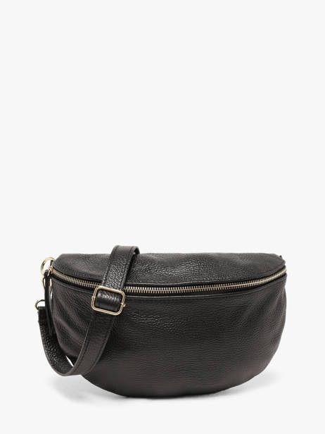 Belt Bag Leather Milano Black caviar CA21123O