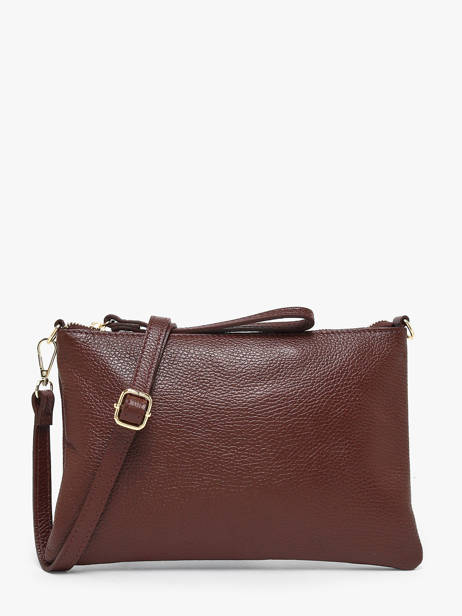 Sac Bandoulière Caviar Cuir Milano Marron caviar CA26064