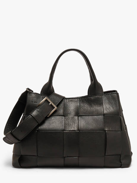 Satchel Heritage Leather Biba Black heritage WAN1L