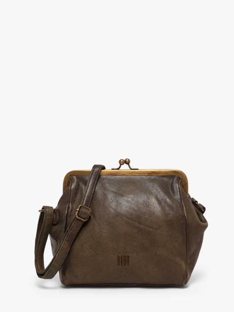 Cross Body Tas Heritage Leather Biba Green heritage BT22