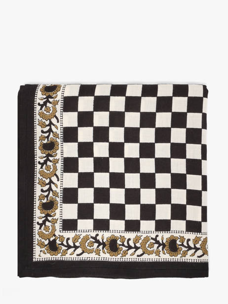 Foulard Byzantine Noir foulard CHE vue secondaire 1