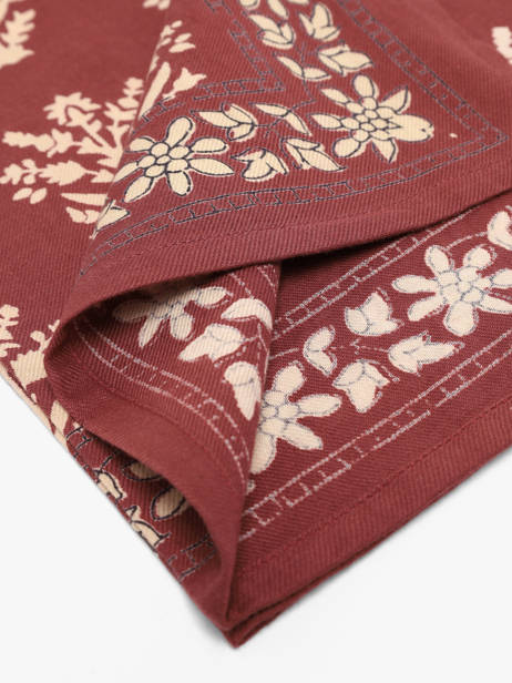 Foulard Byzantine Rouge foulard GAL vue secondaire 2