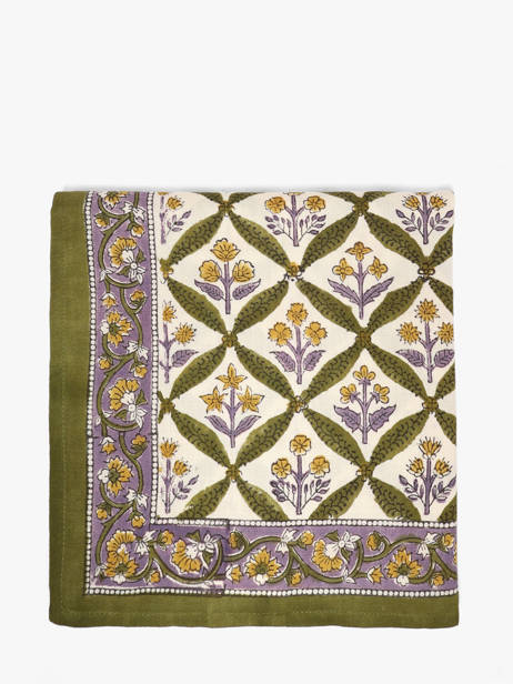 Foulard Byzantine Vert foulard ZEN vue secondaire 1