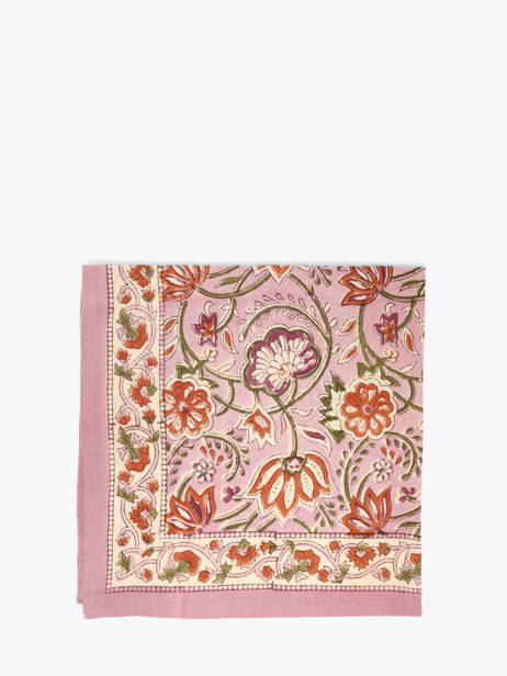 Scarf Byzantine Pink foulard 114 other view 1
