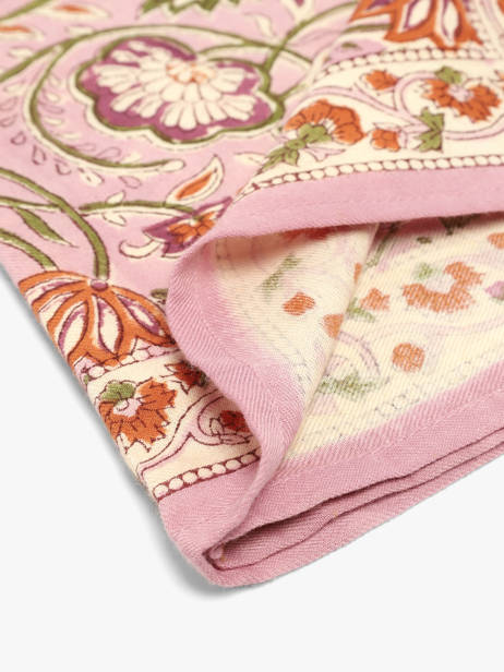 Scarf Byzantine Pink foulard 114 other view 2