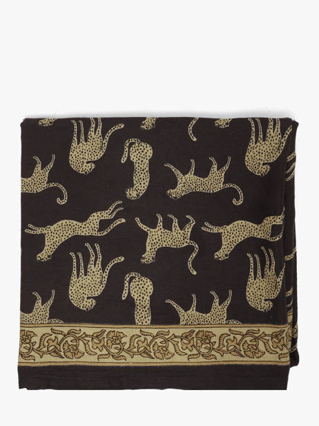 Foulard Byzantine Noir foulard FAU vue secondaire 1