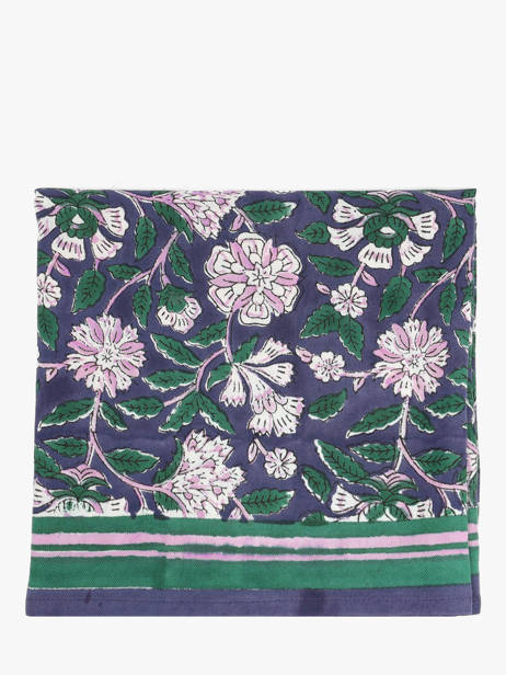 Foulard Byzantine Bleu foulard CAR vue secondaire 1