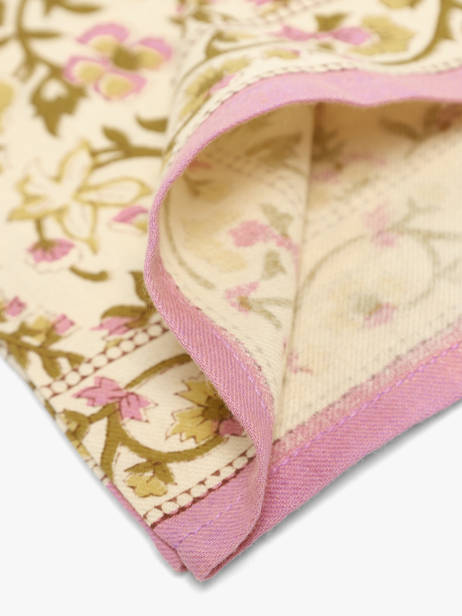 Foulard Byzantine Rose foulard CAL vue secondaire 2
