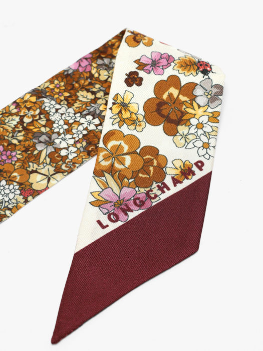 Longchamp Soie gots Etole Rouge