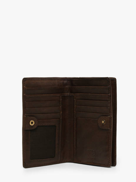 Portefeuille Cuir Biba Marron heritage ELK3L vue secondaire 1