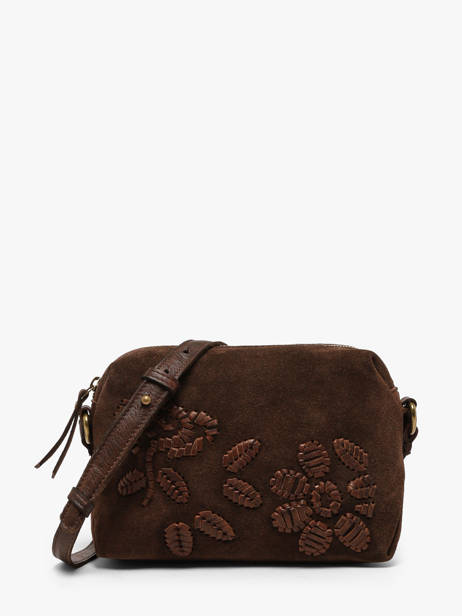 Sac Bandoulière Heritage Cuir Biba Marron heritage RSS3L
