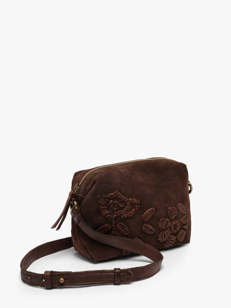 Sac Bandoulière Heritage Cuir Biba Marron heritage RSS3L vue secondaire 1