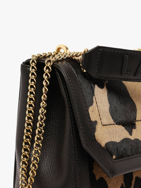 Sac Bandoulière Ninon Lancel Marron ninon A14250 vue secondaire 3