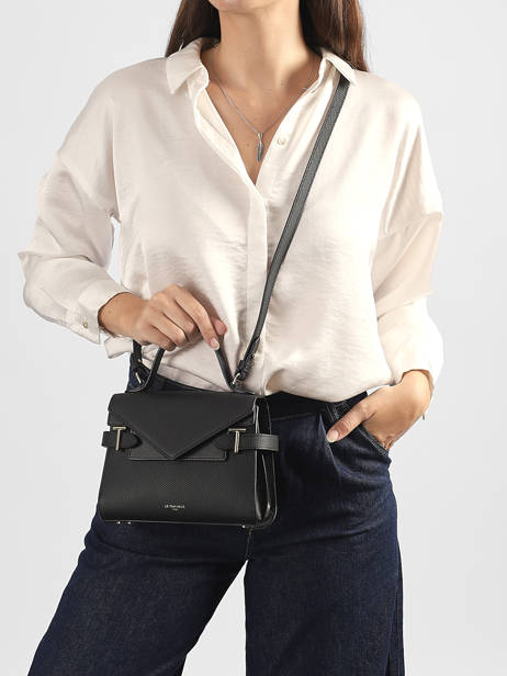 Small Leather Emilie Crossbody Bag Le tanneur Black emily TEMI1003 other view 1